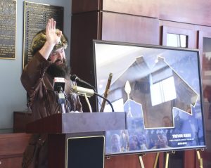 WVU introduces the new Mountaineer